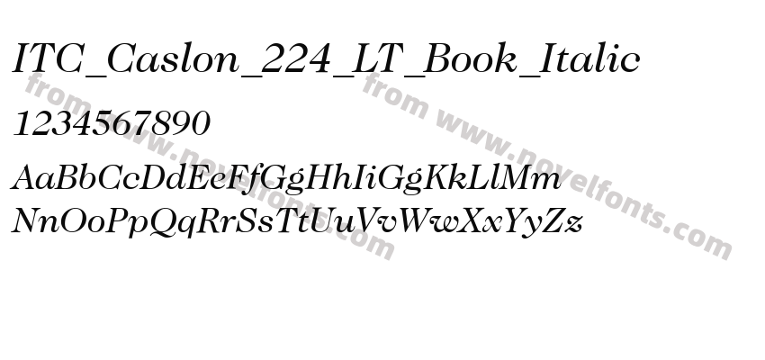 ITC_Caslon_224_LT_Book_ItalicPreview