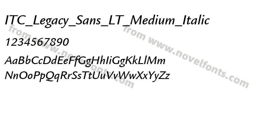 ITC_Legacy_Sans_LT_Medium_ItalicPreview