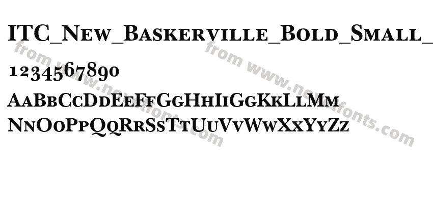 ITC_New_Baskerville_Bold_Small_Caps__Old_Style_FiguresPreview