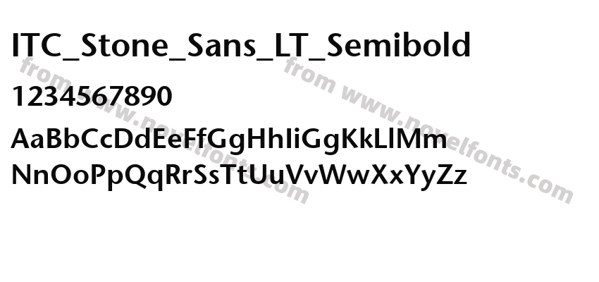 ITC_Stone_Sans_LT_SemiboldPreview