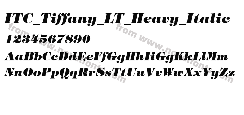 ITC_Tiffany_LT_Heavy_ItalicPreview