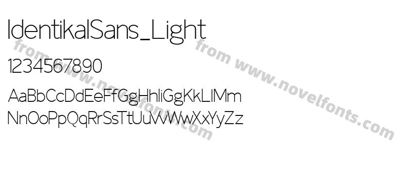 IdentikalSans_LightPreview