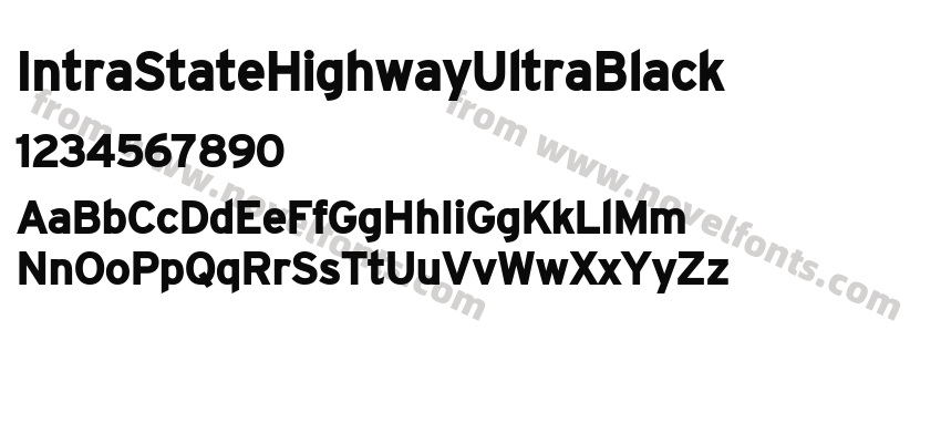 IntraStateHighwayUltraBlackPreview