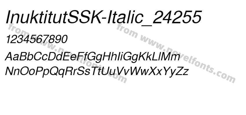 InuktitutSSK-Italic_24255Preview