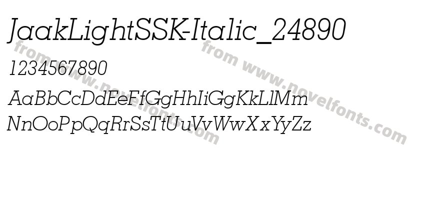 JaakLightSSK-Italic_24890Preview