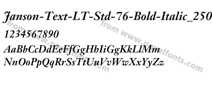 Janson-Text-LT-Std-76-Bold-Italic_25012Preview