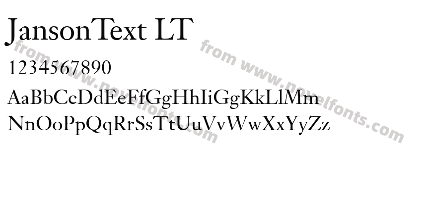 JansonText LTPreview