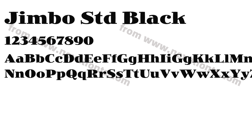 Jimbo Std BlackPreview