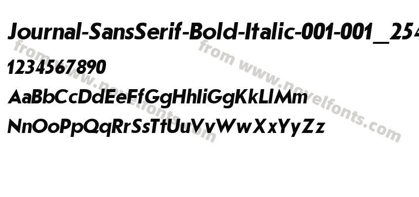 Journal-SansSerif-Bold-Italic-001-001_25443Preview