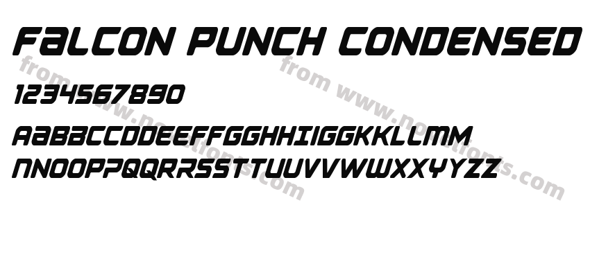 Falcon Punch CondensedPreview