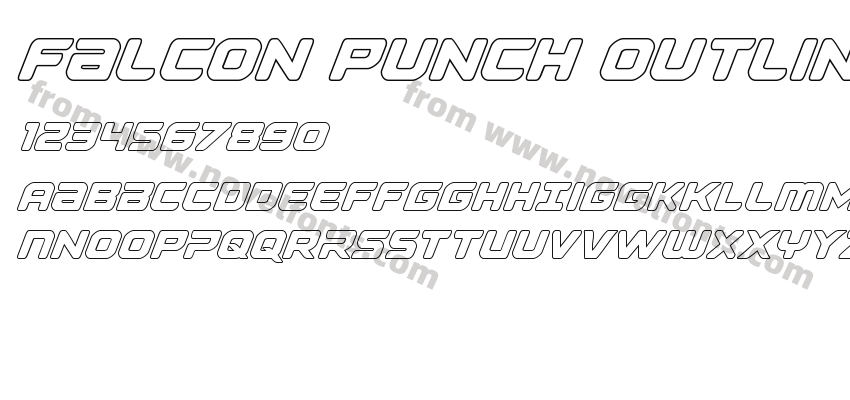 Falcon Punch OutlinePreview