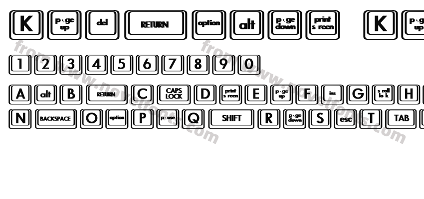 Keyboard KeysBTPreview