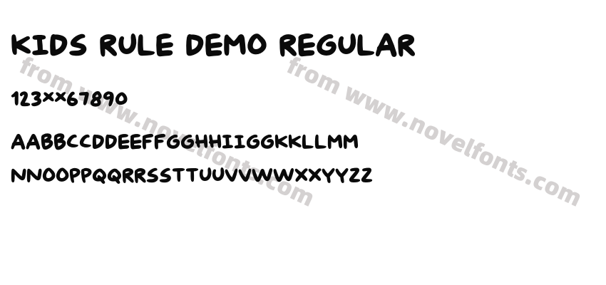 Kids Rule DEMO RegularPreview