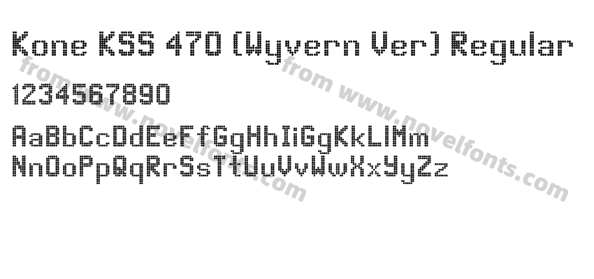 Kone KSS 470 (Wyvern Ver) RegularPreview