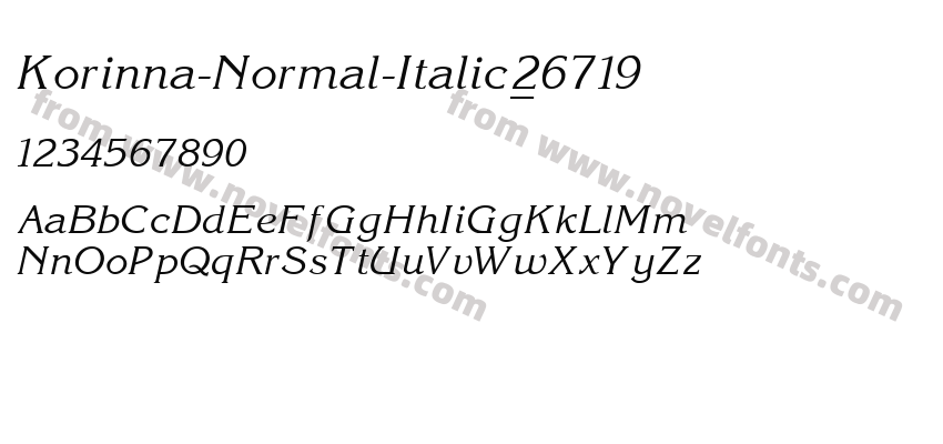 Korinna-Normal-Italic_26719Preview