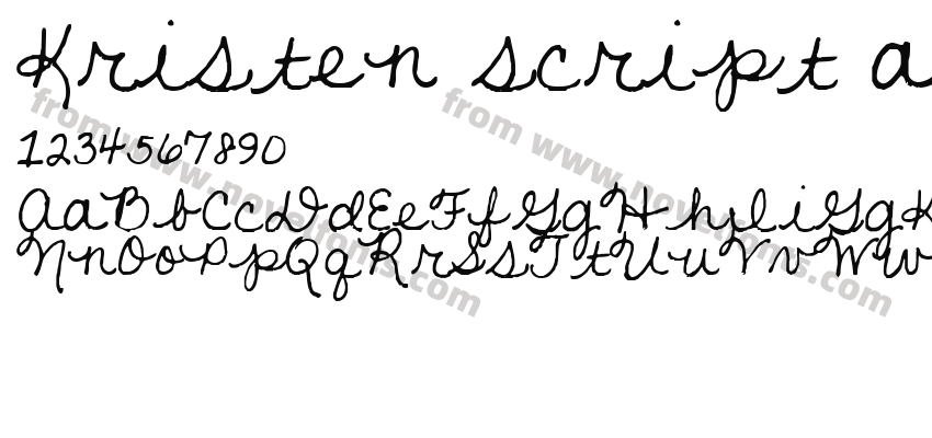 Kristen script altPreview