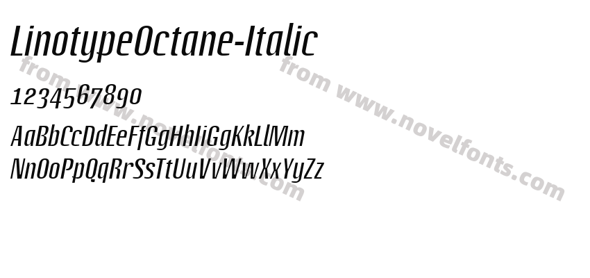 LinotypeOctane-ItalicPreview