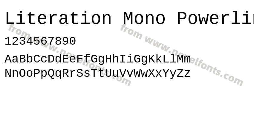 Literation Mono PowerlinePreview