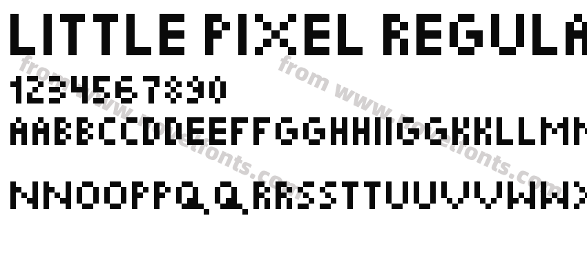 Little Pixel RegularPreview