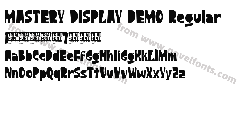 MASTERY DISPLAY DEMO RegularPreview