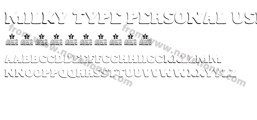 MILKY TYPE PERSONAL USEPreview