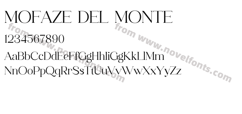 MOFAZE DEL MONTEPreview