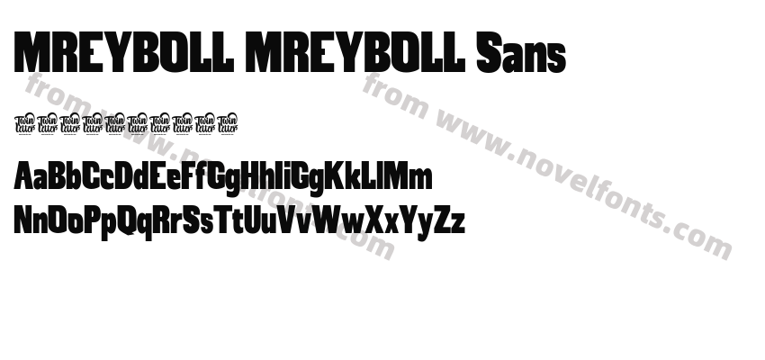 MREYBOLL MREYBOLL SansPreview