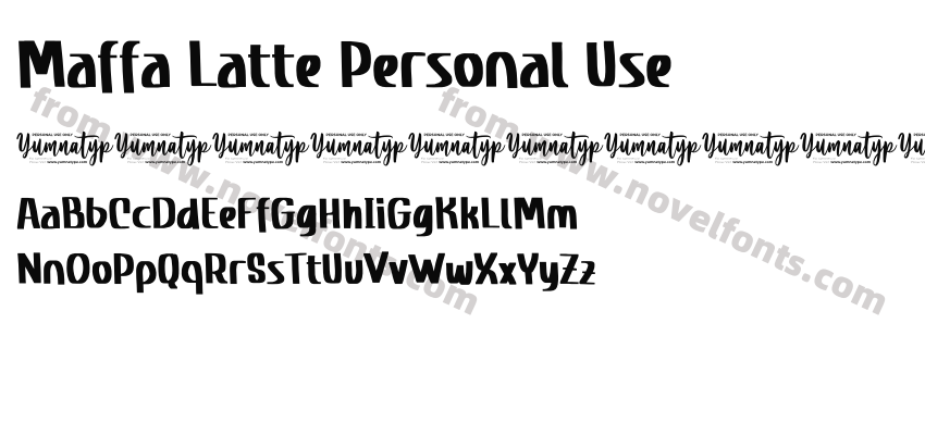 Maffa Latte Personal UsePreview