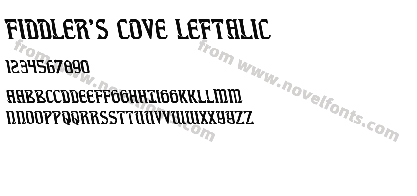 Fiddler's Cove LeftalicPreview