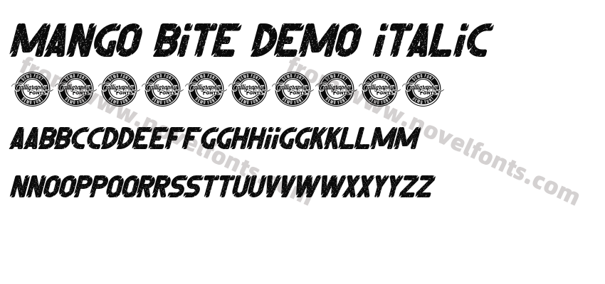 Mango Bite Demo ItalicPreview