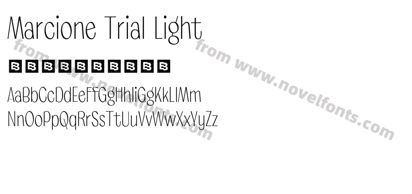 Marcione Trial LightPreview