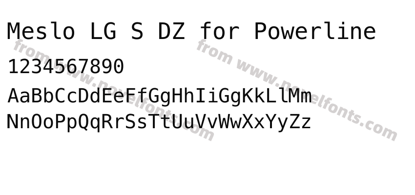 Meslo LG S DZ for PowerlinePreview