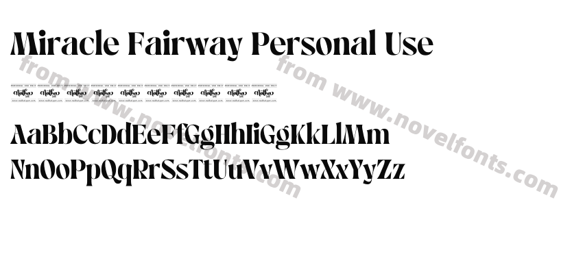 Miracle Fairway Personal UsePreview