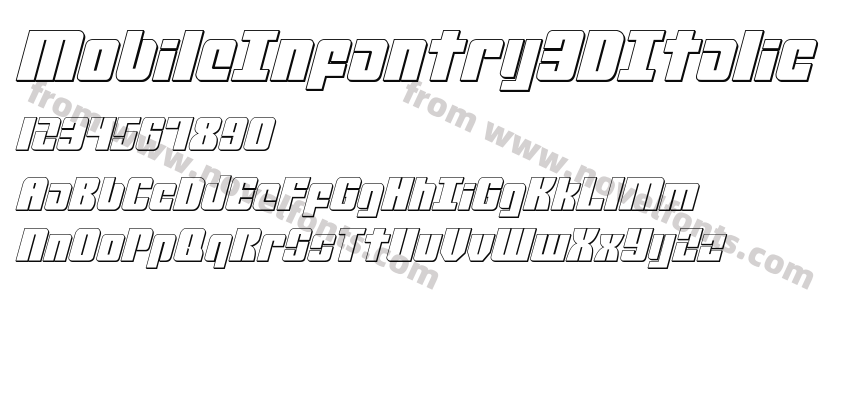 MobileInfantry3DItalicPreview