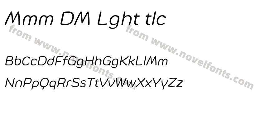 Mommi DEMO Light ItalicPreview