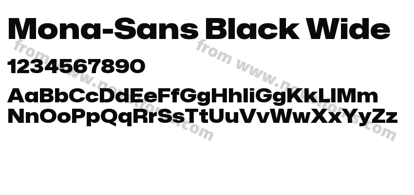 Mona-Sans Black WidePreview