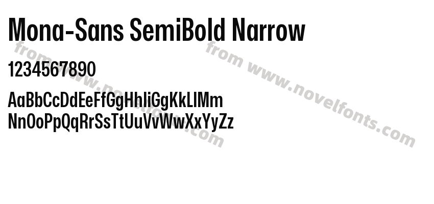 Mona-Sans SemiBold NarrowPreview