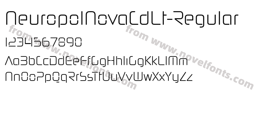 NeuropolNovaCdLt-RegularPreview