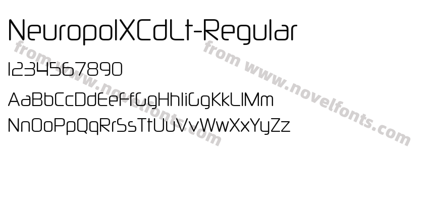 NeuropolXCdLt-RegularPreview