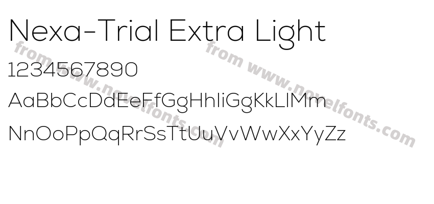 Nexa-Trial Extra LightPreview