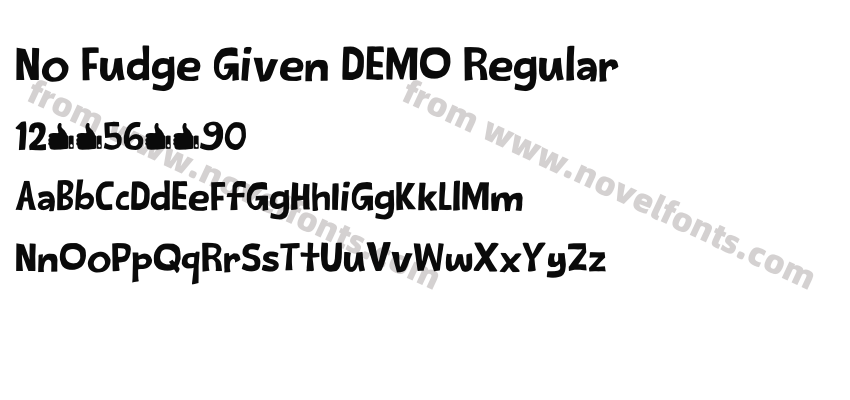 No Fudge Given DEMO RegularPreview