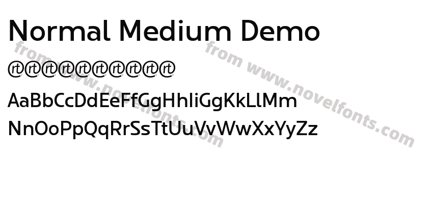 Normal Medium DemoPreview