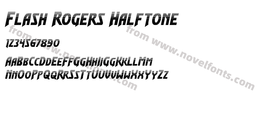 Flash Rogers HalftonePreview