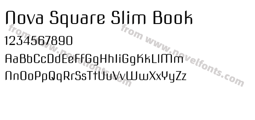 Nova Square Slim BookPreview