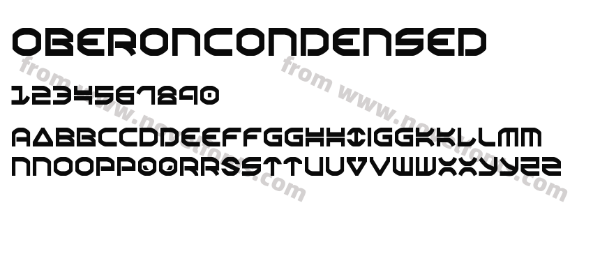 OberonCondensedPreview