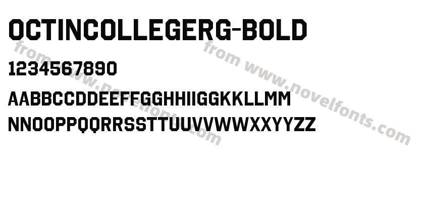 OctinCollegeRg-BoldPreview