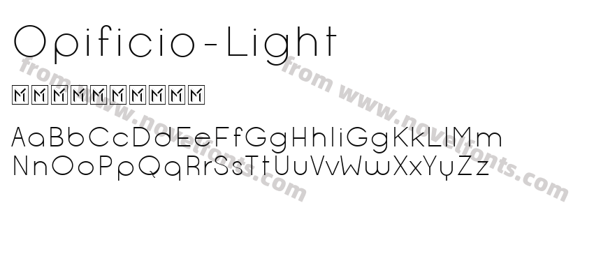 Opificio-LightPreview