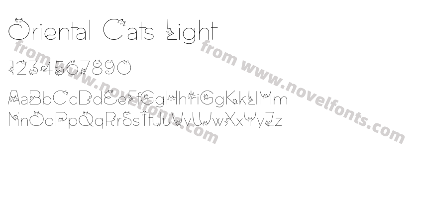 Oriental Cats LightPreview