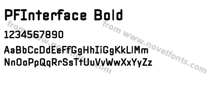 PFInterface BoldPreview