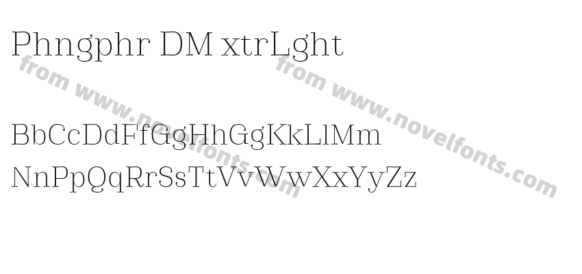 Phongphrai DEMO ExtraLightPreview